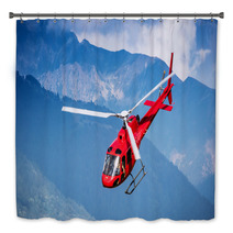 Red Helicopter Bath Decor 89855584