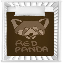 Red Panda Vintage Icon Nursery Decor 92577835