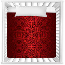 Red Seamless Wallpaper. Nursery Decor 48321570