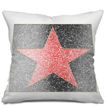 Red Star Plate Pillows 65961067