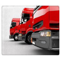 Red Trucks Rugs 59629245