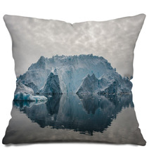 Reflection Of Icebergs In Disko Bay North Greenland Pillows 61004625