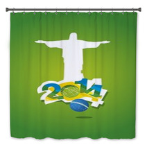 Remember Brazil World Cup 2014 Bath Decor 65633492