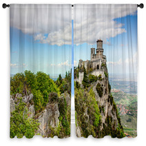 Republic Of San Marino Landscape Window Curtains 47108101