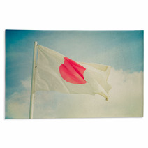 Retro Look Flag Of Japan Rugs 66419331