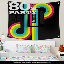 Retro Music Party Poster Wall Art 41115742