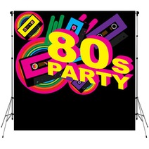 Retro Party Background Backdrops 34575119