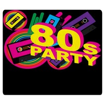 Retro Party Background Rugs 34575119