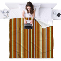 Retro Stripe Pattern Blankets 54076060