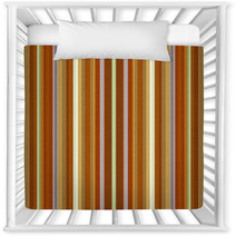Retro Stripe Pattern Nursery Decor 54076060