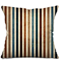 Retro Stripe Pattern Pillows 67612345