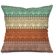 Retro Striped Color Pattern Pillows 53460015