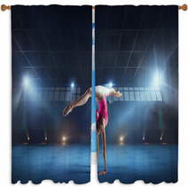 Rhythmic Gymnastics Window Curtains 239227650
