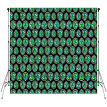 Rich Emeralds Pattern Backdrops 49810180