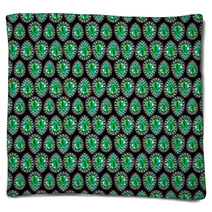 Rich Emeralds Pattern Blankets 49810180