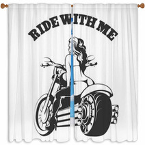 Ride With Me Window Curtains 106919051