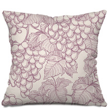 Ripe Grapes Pillows 62978090