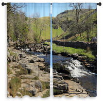 River Running Through The Dales Window Curtains 64258341