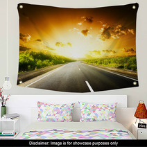 Road In Mountains Wall Art 38803196