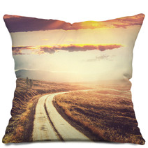 Road In Norway Pillows 64453879