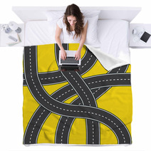 Road Patterns For Making Seamless Wallpapers Blankets 61319369