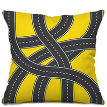 Road Patterns For Making Seamless Wallpapers Pillows 61319369