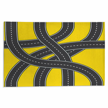 Road Patterns For Making Seamless Wallpapers Rugs 61319369