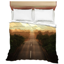 Road Through The Forest Bedding 67533611