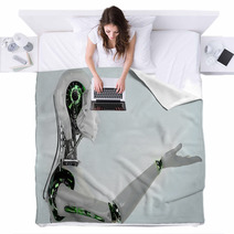 Robot Android Women Blankets 56431429