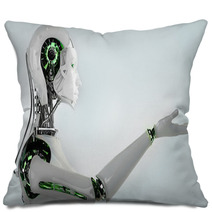 Robot Android Women Pillows 56431429