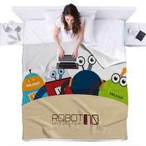 Robot Design Blankets 66808637
