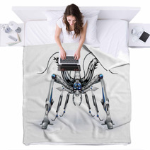 Robot-insect Blankets 62365084