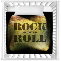 Rock And Roll Music, Old Rusty Wall Background Nursery Decor 59993571