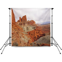 Rock Pinnacles In The American Southwest Backdrops 62709763