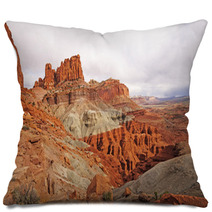 Rock Pinnacles In The American Southwest Pillows 62709763