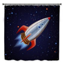 Rocket In Space Bath Decor 63062560