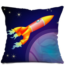 Rocket Space Ship Pillows 680989