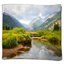 Rocky Mountain National Park Blankets 87115514