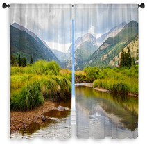 Rocky Mountain National Park Window Curtains 87115514