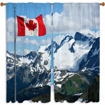Rocky Mountains Window Curtains 42831212