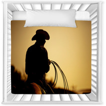 Rodeo Cowboy Silhouette Nursery Decor 20168558