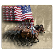 Rodeo Queens & Flags Rugs 728977