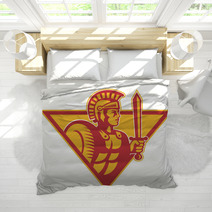 Roman Centurion Soldier With Sword And Shield Bedding 42304279