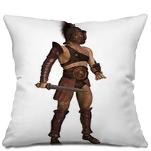 Roman Gladiator - Murmillo Type Pillows 66549836