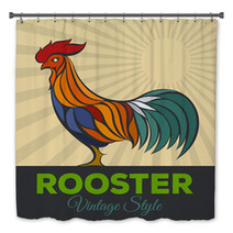 Rooster Logo Bath Decor 88809157