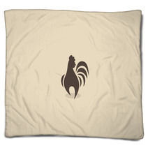 Rooster Symbol  Blankets 98974907