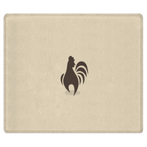 Rooster Symbol  Rugs 98974907