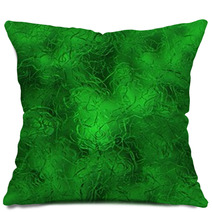 Rough Emerald Crystal. Seamless Texture. Pillows 54127879