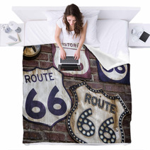 Route 66 Collection Blankets 57702630