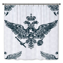 Royal Eagle Seamless Pattern Bath Decor 50881385